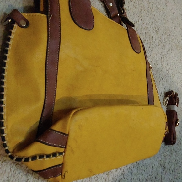 ☕Mustard yellow hobo bag - Picture 7 of 8